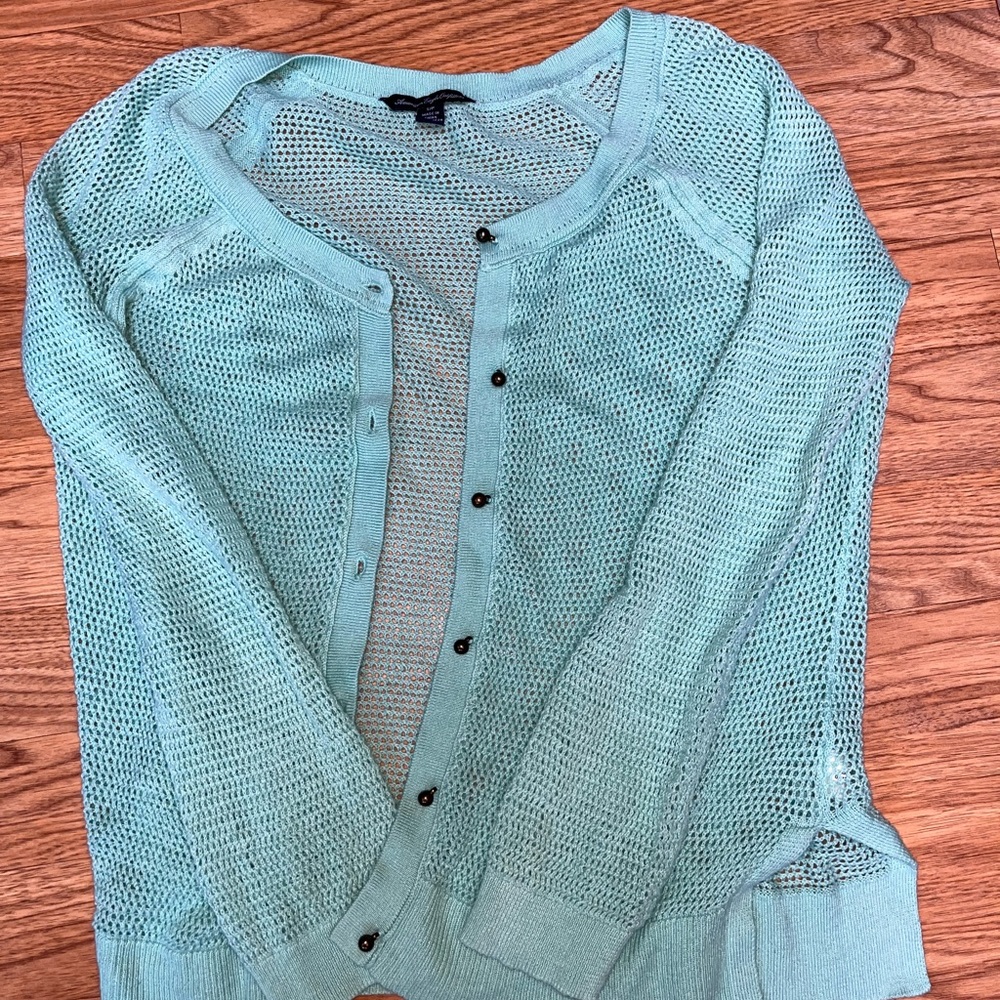 American Eagle mint sweater